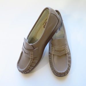 SAS Classic Mocha Penny Loafer Leather